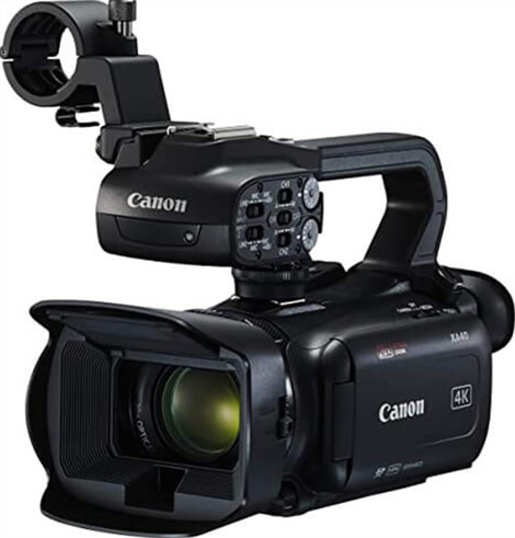 camera for live streaming church canonx40