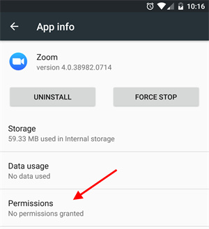 fix zoom camera not working allow zoomto access camera android