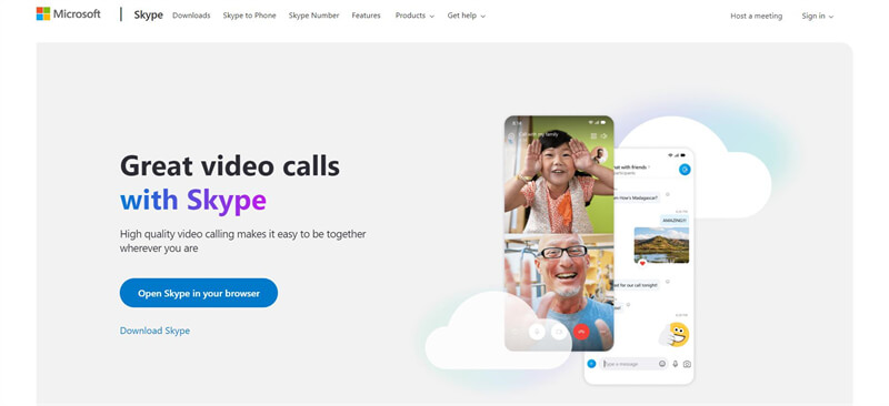 video conferencing software Skype